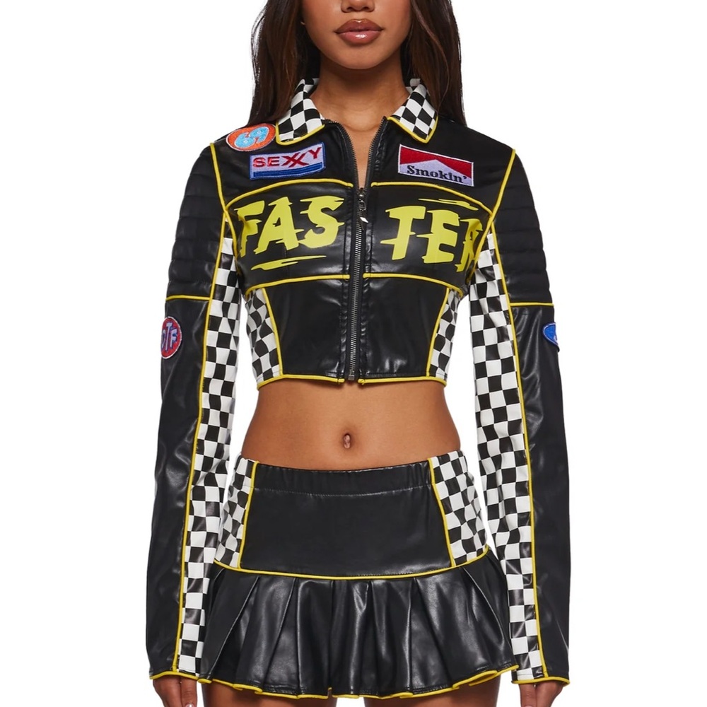 Sexy Race Car / Formula 1 / NASCAR Halloween Costume - Jacket
